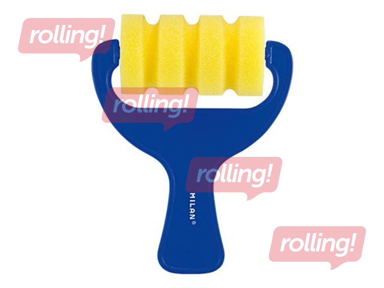 Sponge roller Milan 1311, vertical stripes, 70mm