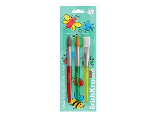 Brush set ErichKrause, Baby, 3 pcs.