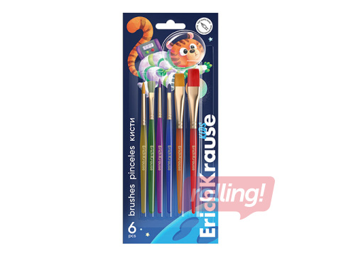 Otiņu komplekts ErichKrause, Space Animals, 6 gab.