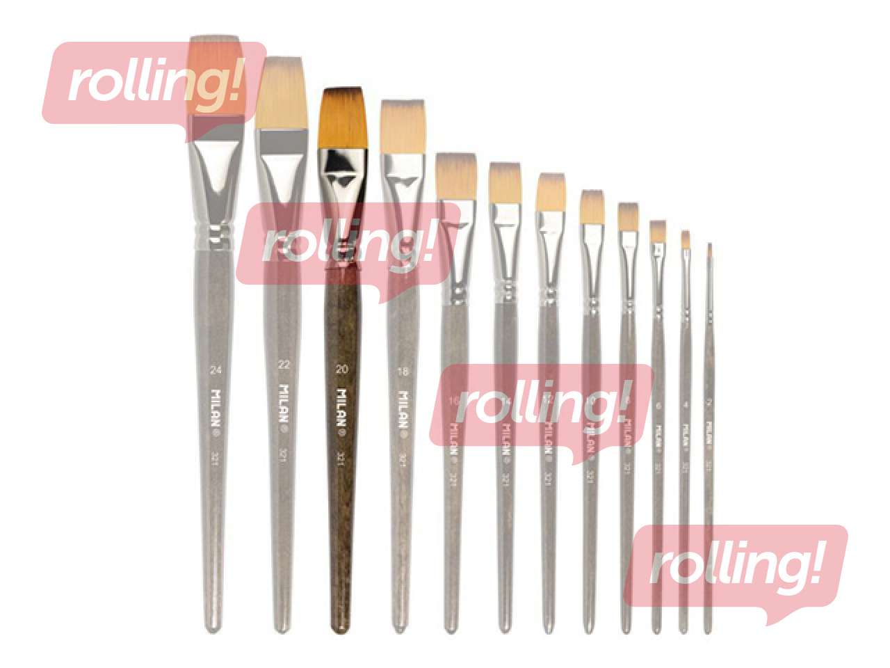 Otiņa Milan, 321, Nr.20, plakana, sintētiskā