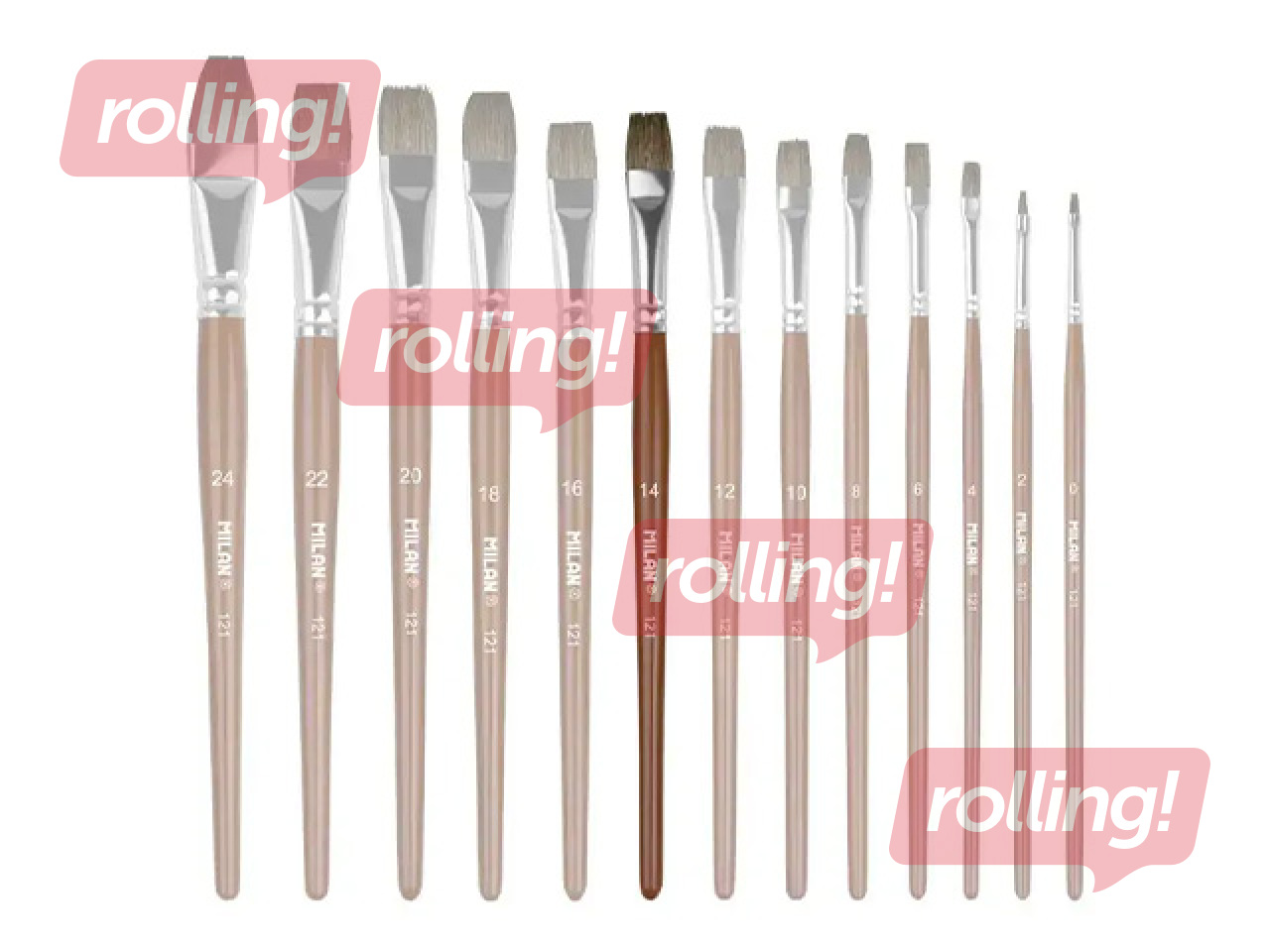 Lame pintsel Milan 121, Nr.14