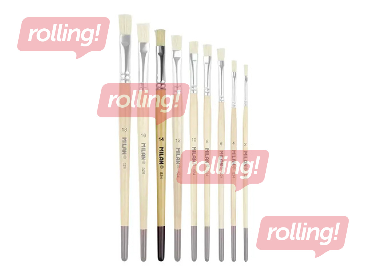 Otiņa Milan 524, Nr.14, plakana