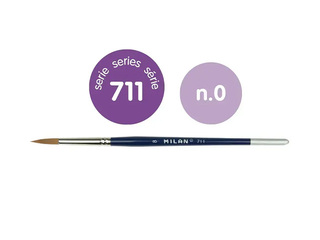 Paintbrush Milan 711, Nr.0, round