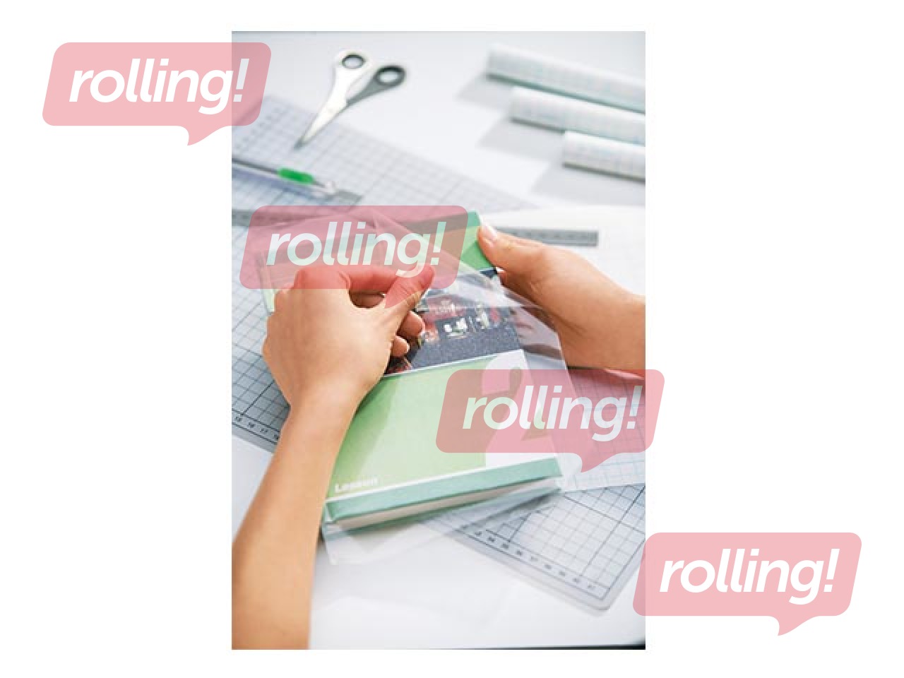 Grāmatu līmplēve Herma, 40cm x 2m 