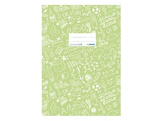 Exercise book cover Herma Schoolydoo, A4, light green