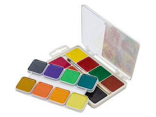 Akvarellid Gamma, 16 värvi