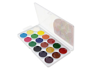 Akvarellid Gamma, 18 värvi