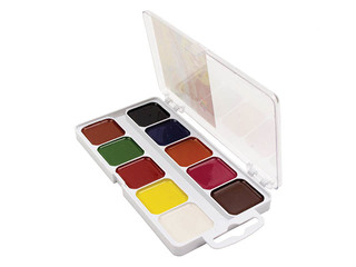 Акварель Gamma, 10 цветов