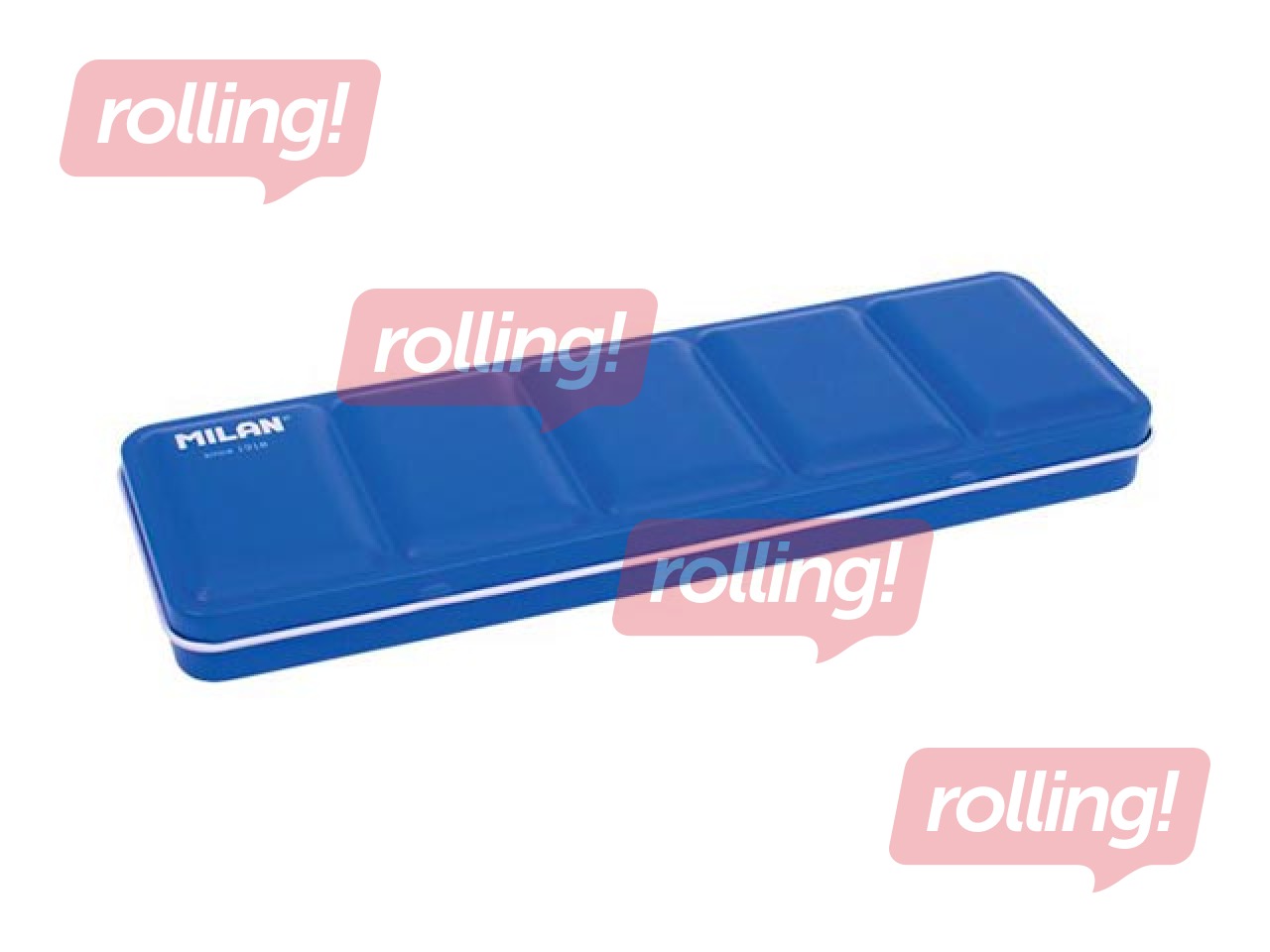 Akvareļkrāsas Milan, 24 krāsas, metāla kastītē