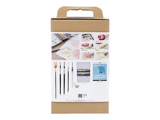 Akvareļkrāsas Creativ Company, metāla kastītē, komplekts, 12 krāsas +Līgo dāvana!