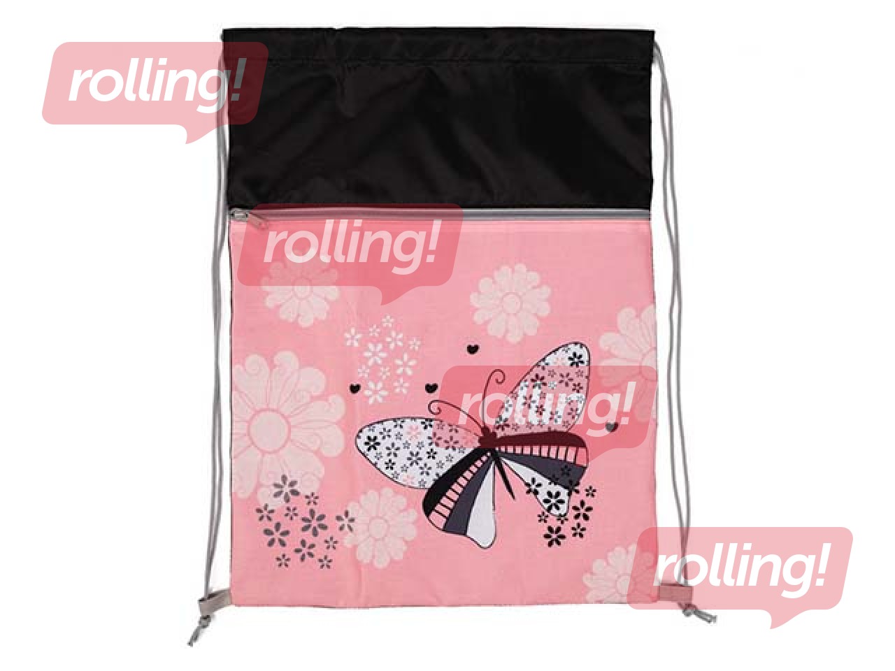 SALE Jalatsikott taskuga, Spring Wings