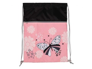 Shoe bag with pocket, Spring Wings