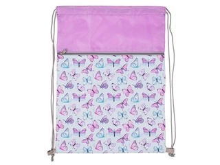 Shoe bag with pocket, Meadow