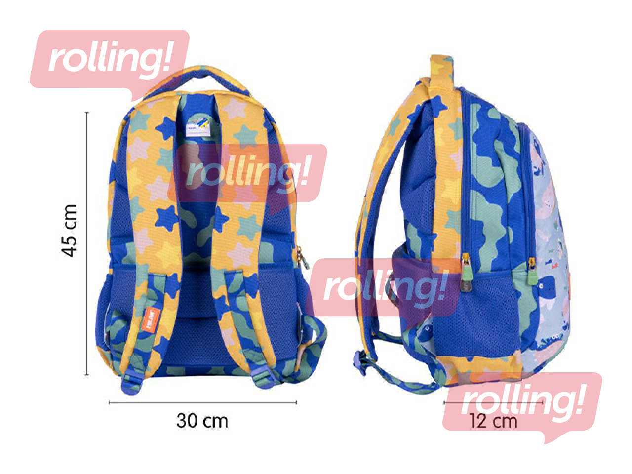 Mugursoma Milan, Blue Odyssey, 21l
