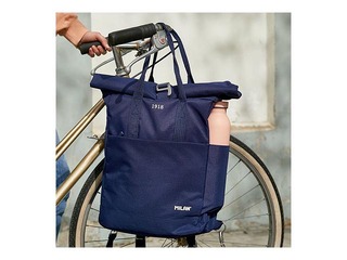 Mugursoma Milan Urban Top roll (10L) 1918, tumši zila