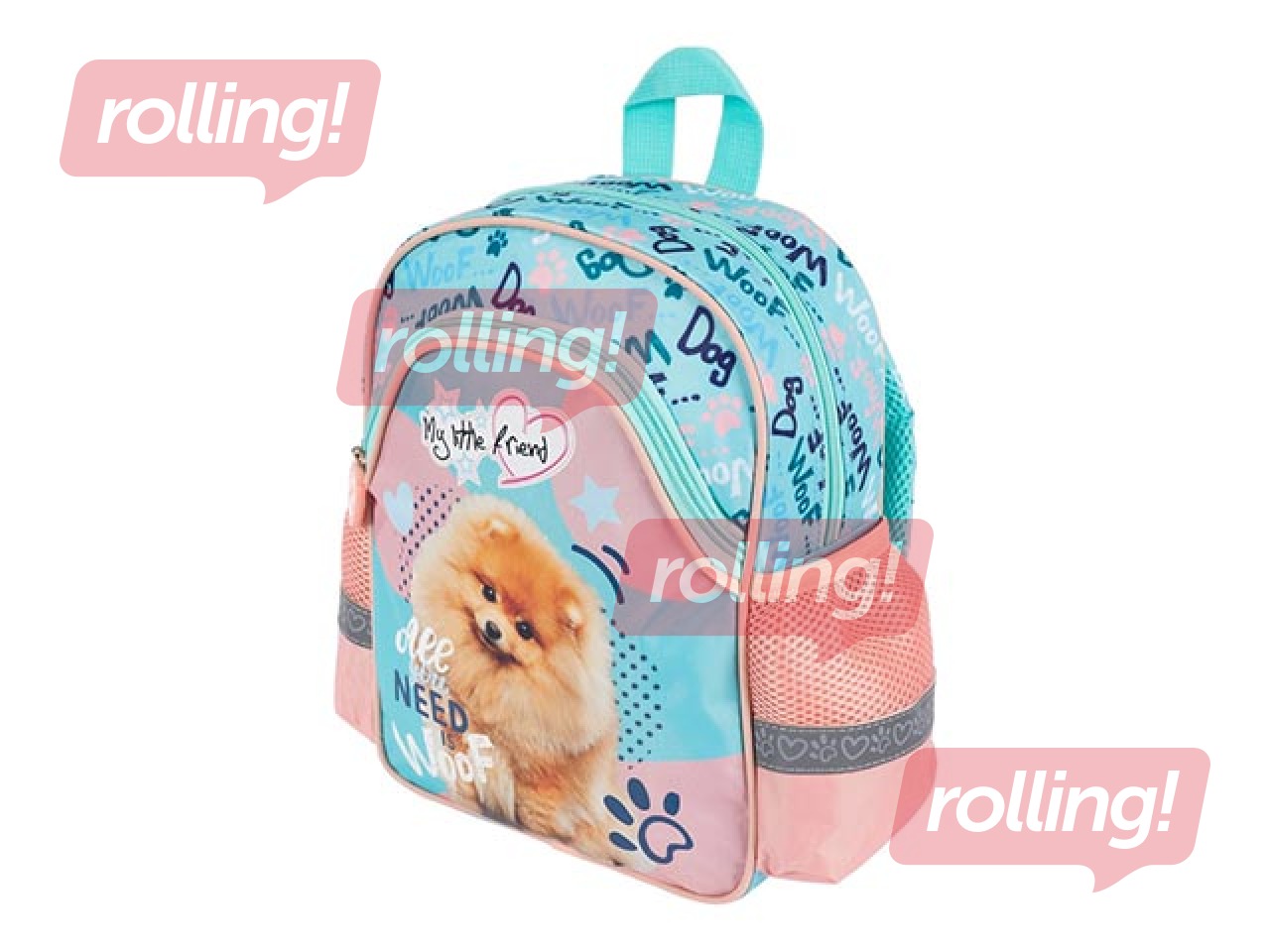 SALE Seljakott Fluffy Dog, 6 L