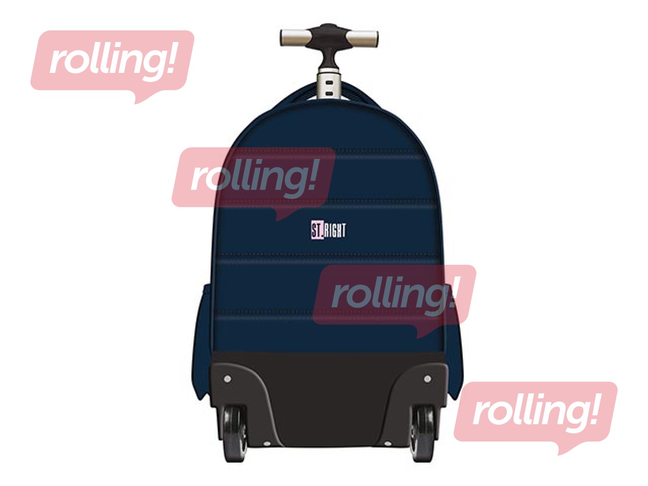 Trolley backpack St.Right Rainbow Cats, 26 L