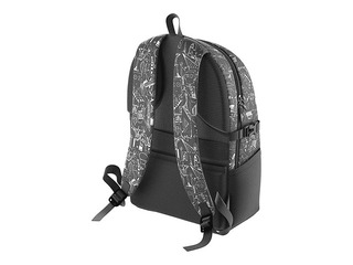 SALE Seljakott ErichKrause CityLine, must / valge