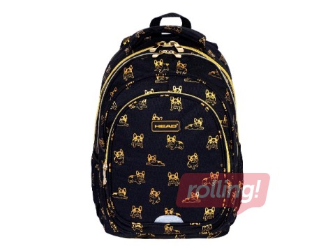 Backpack Head Golden Frenchie, 27 L