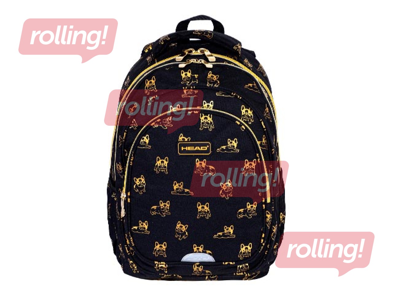 Backpack Head Golden Frenchie, 27 L
