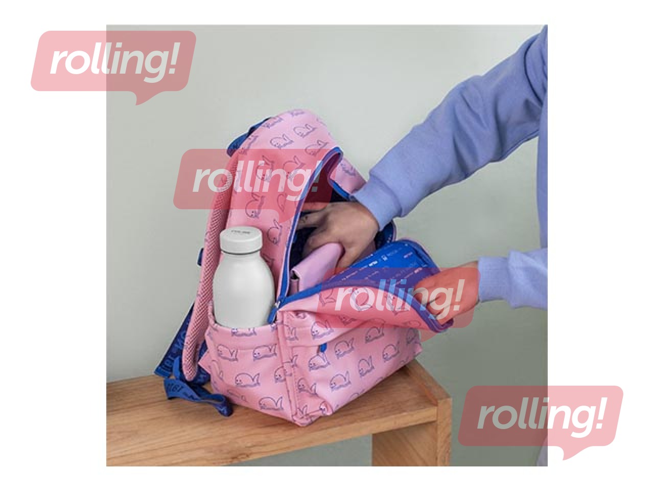 Mugursoma Milan (9.5L), rozā