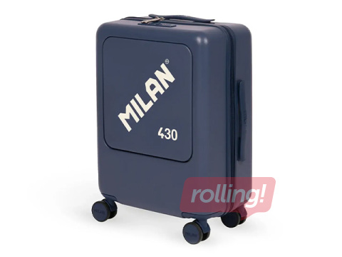 Koferis rokas bagāžai Milan, zils, 55x40x23cm