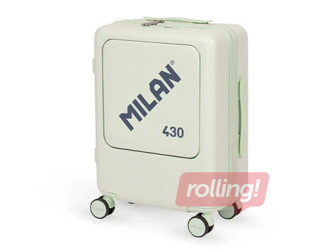Koferis rokas bagāžai Milan, zaļš, 55x40x23cm