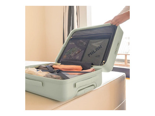 Koferis rokas bagāžai Milan, zaļš, 55x40x23cm