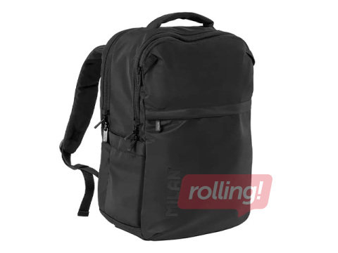 Mugursoma Milan, Shadow, melna, 25l
