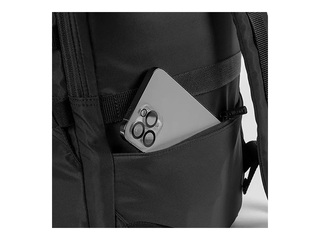 Mugursoma Milan, Shadow, melna, 25l