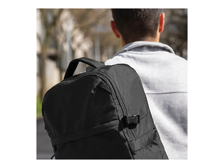 Mugursoma Milan, Shadow, melna, 25l