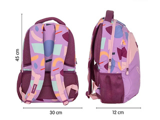 Backpack Milan, Fun Animal, pink, 21l