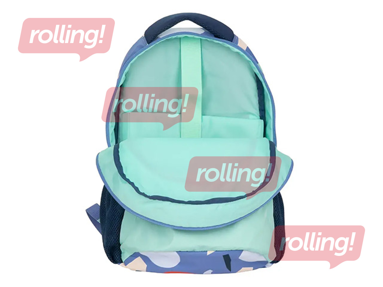 Backpack Milan, Fun Animal, blue, 21l