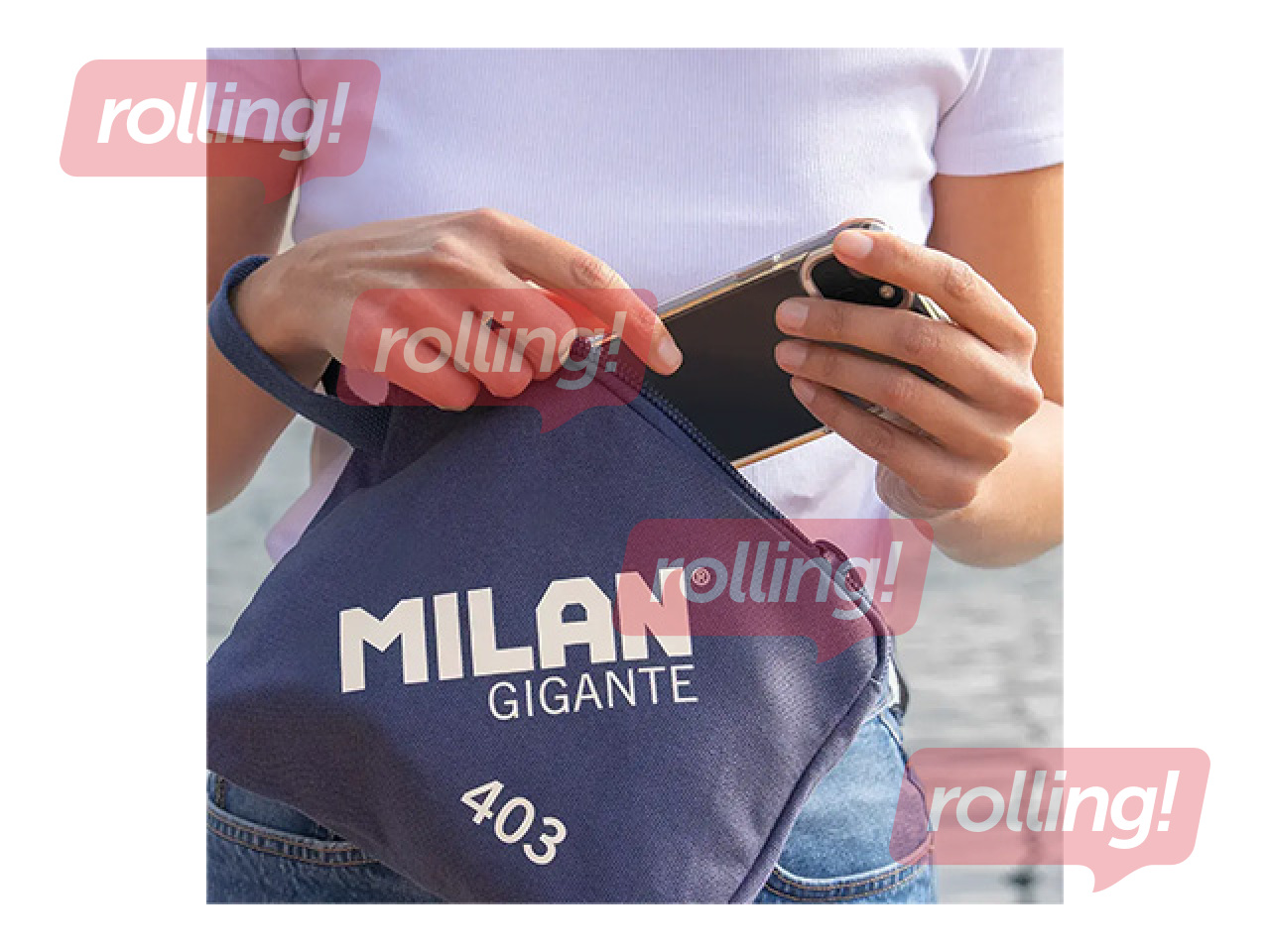 Rokas somiņa Milan, zila