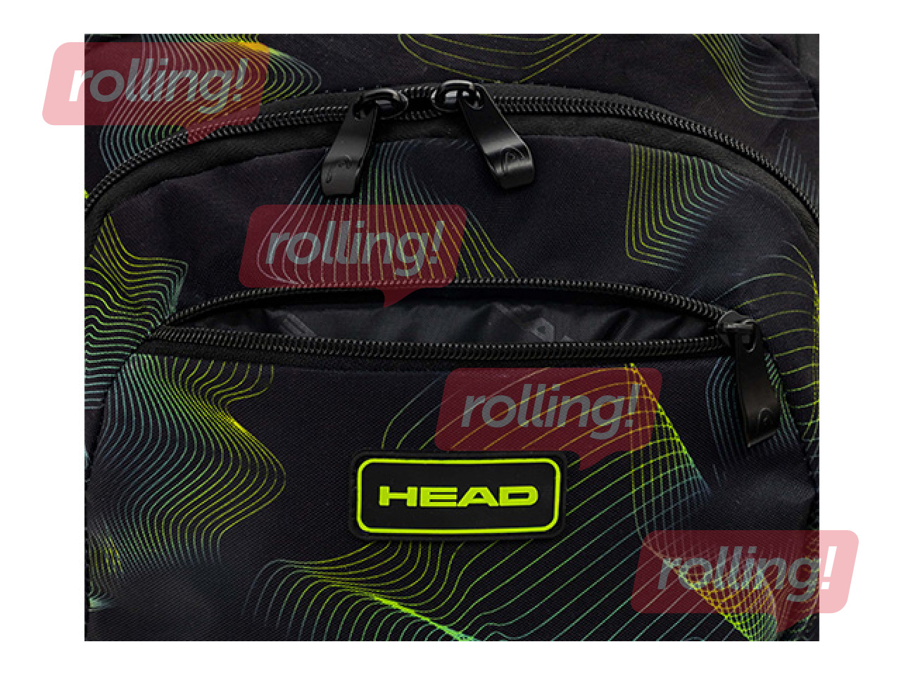 Mugursoma Head Green Wave, 25 L