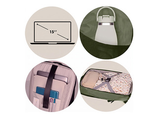 Mugursoma Oxford Identity Executive, 18 L, zaļa