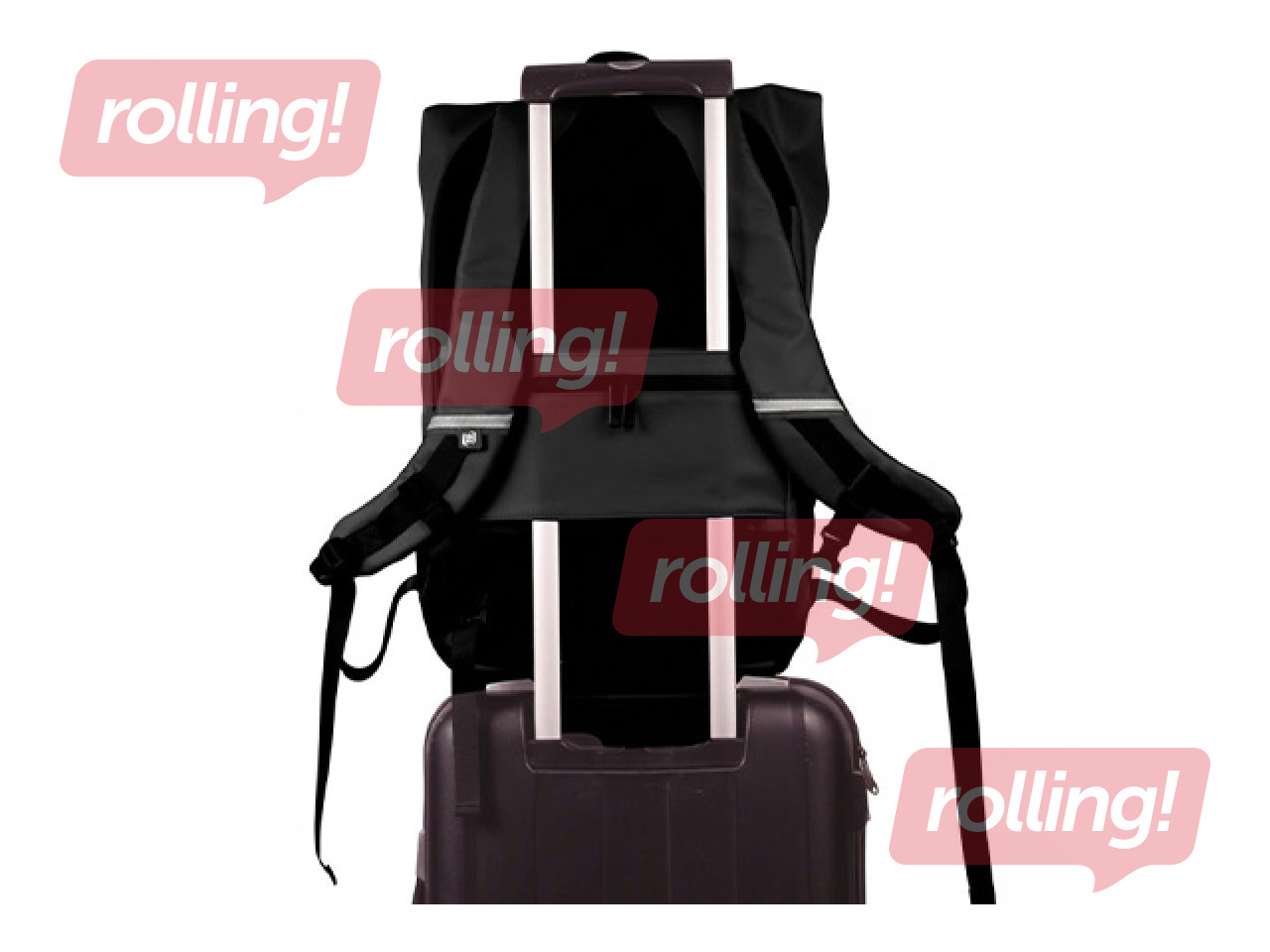 Mugursoma Oxford Identity Off Road Rolltop, 24 L, melna