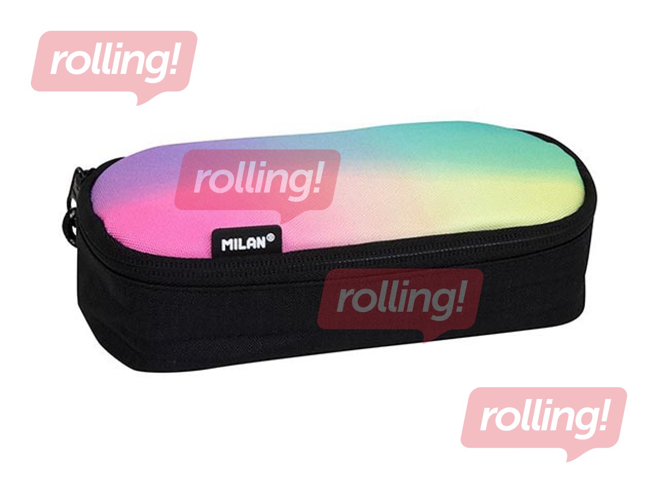 Pencil case Milan Sunset, black