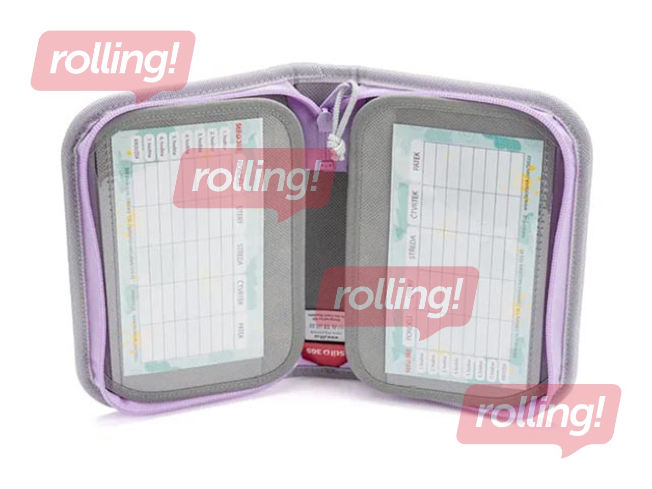 Pencil case with flaps Wild