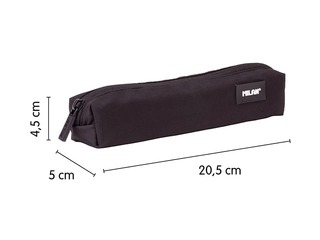 Pencil case Milan Mini Shadow, black