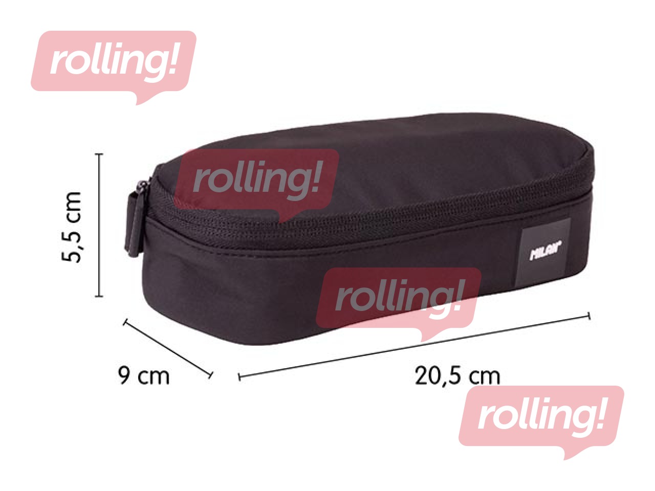 Penālis Milan Shadow, melns