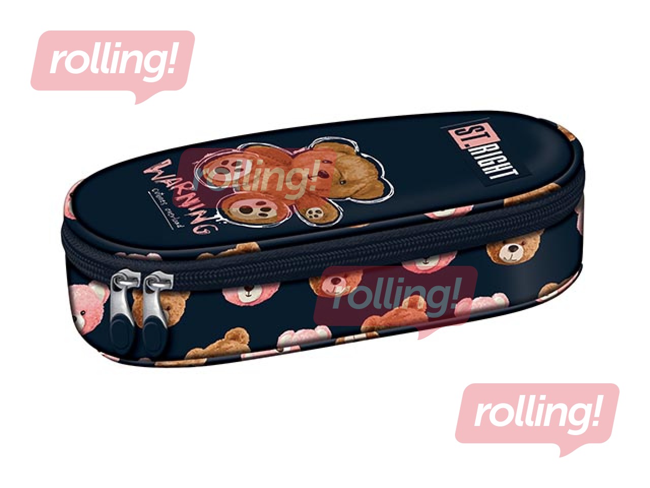 Pencil case St. Right, Teddy Bear