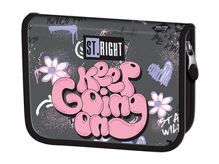 Pencil case St.Right, Good Vibes, with flaps
