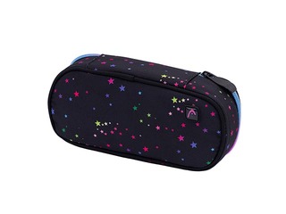 Pencil case Astra, Golden Effect Rainbow Kitty