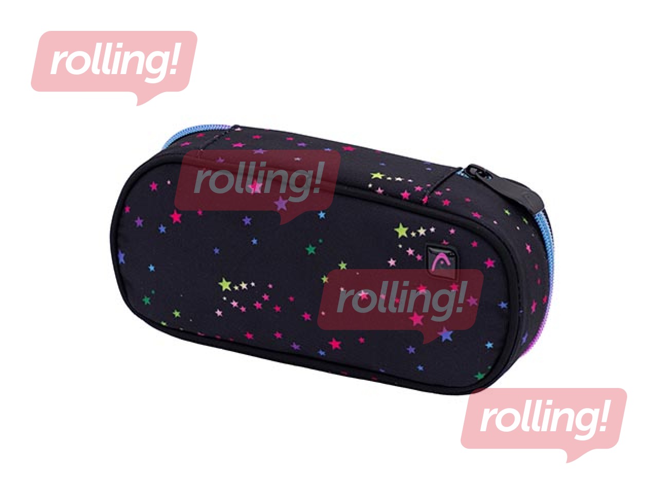 Pencil case Astra, Golden Effect Rainbow Kitty