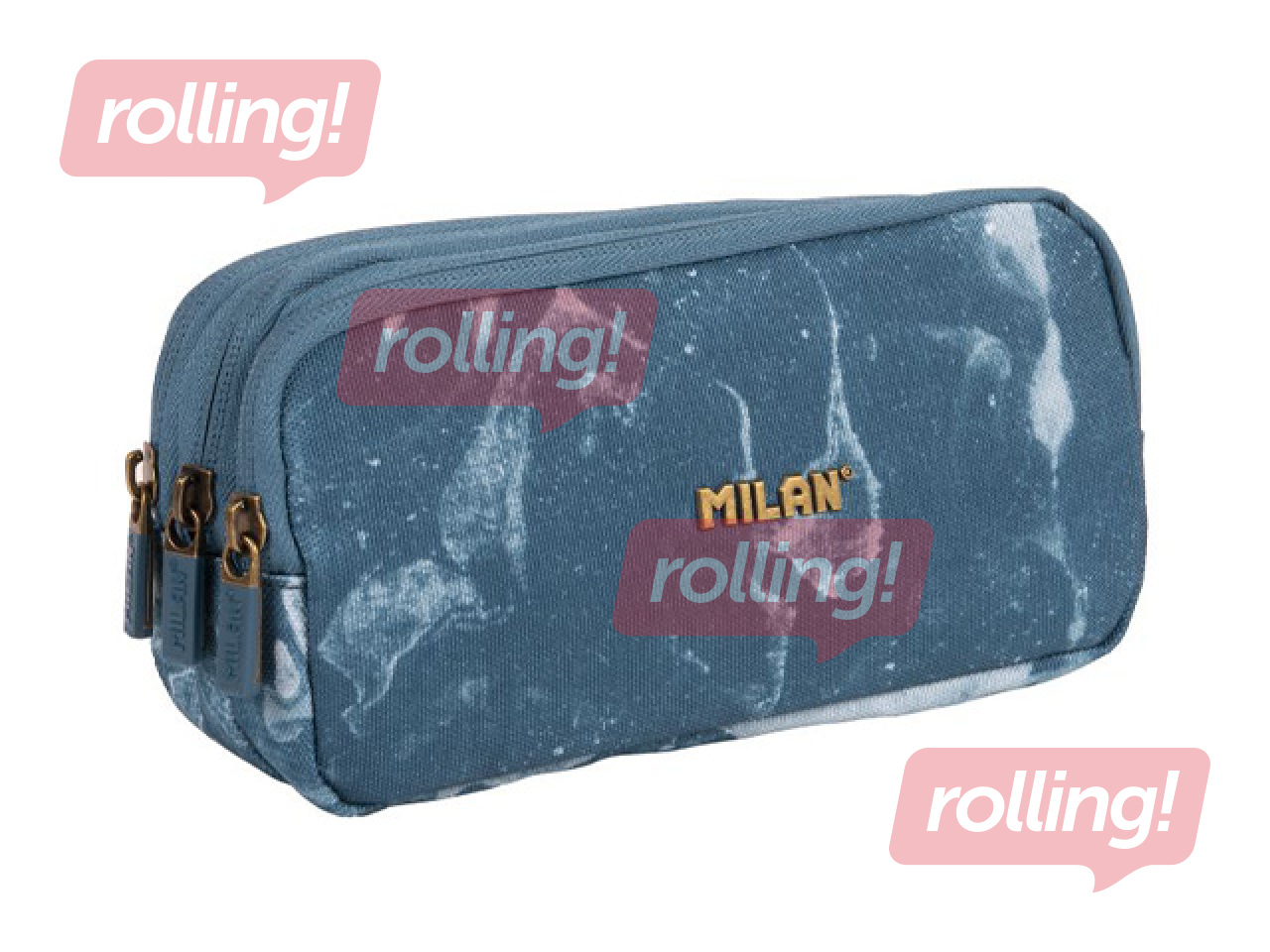 Penālis Milan Lava, 3-daļīgs, zils