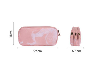 Penālis Milan Lava, 3-daļīgs, rozā