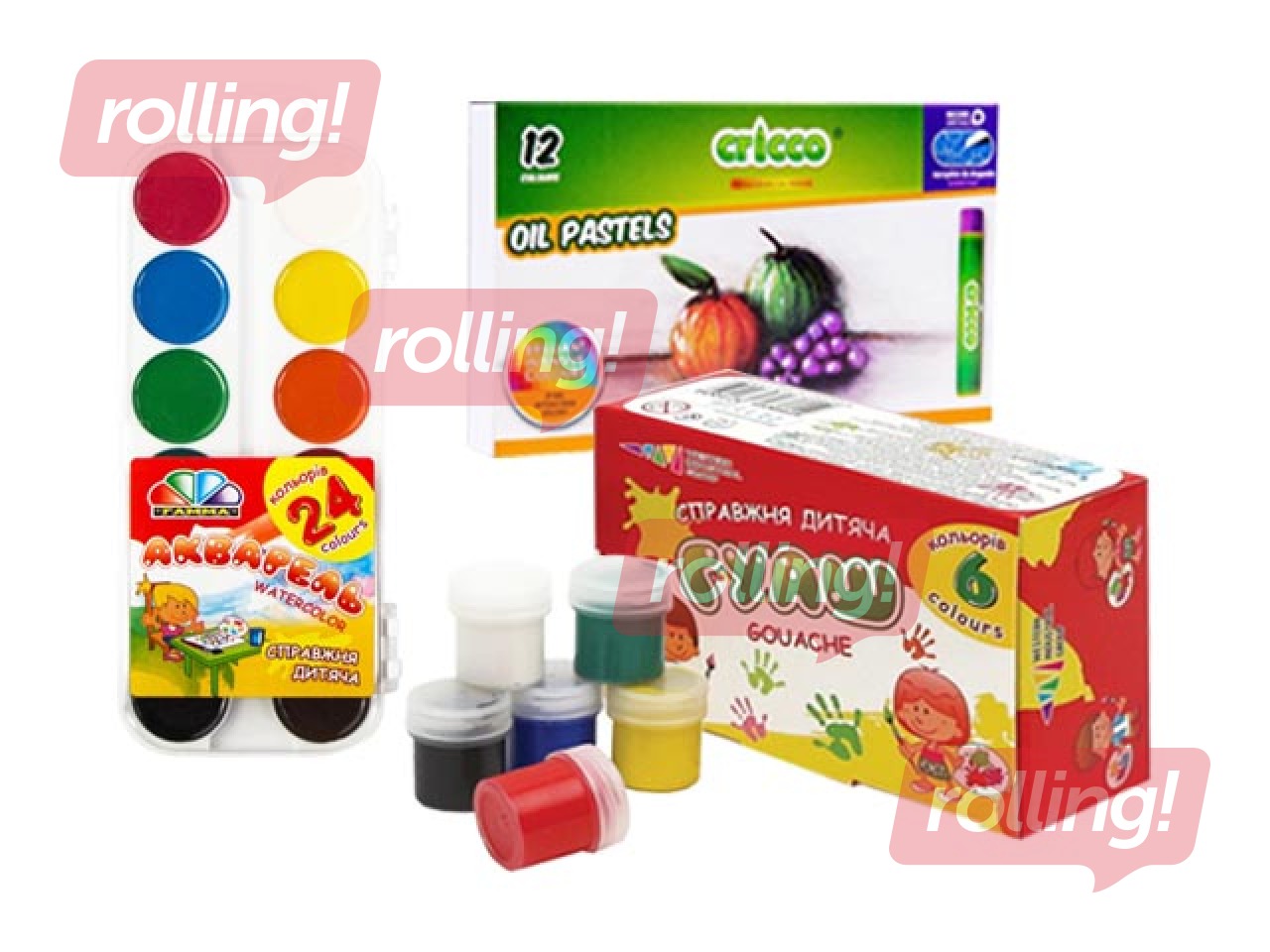 Skolas preču komplekts 1.-4. klasei (25 vienības) 