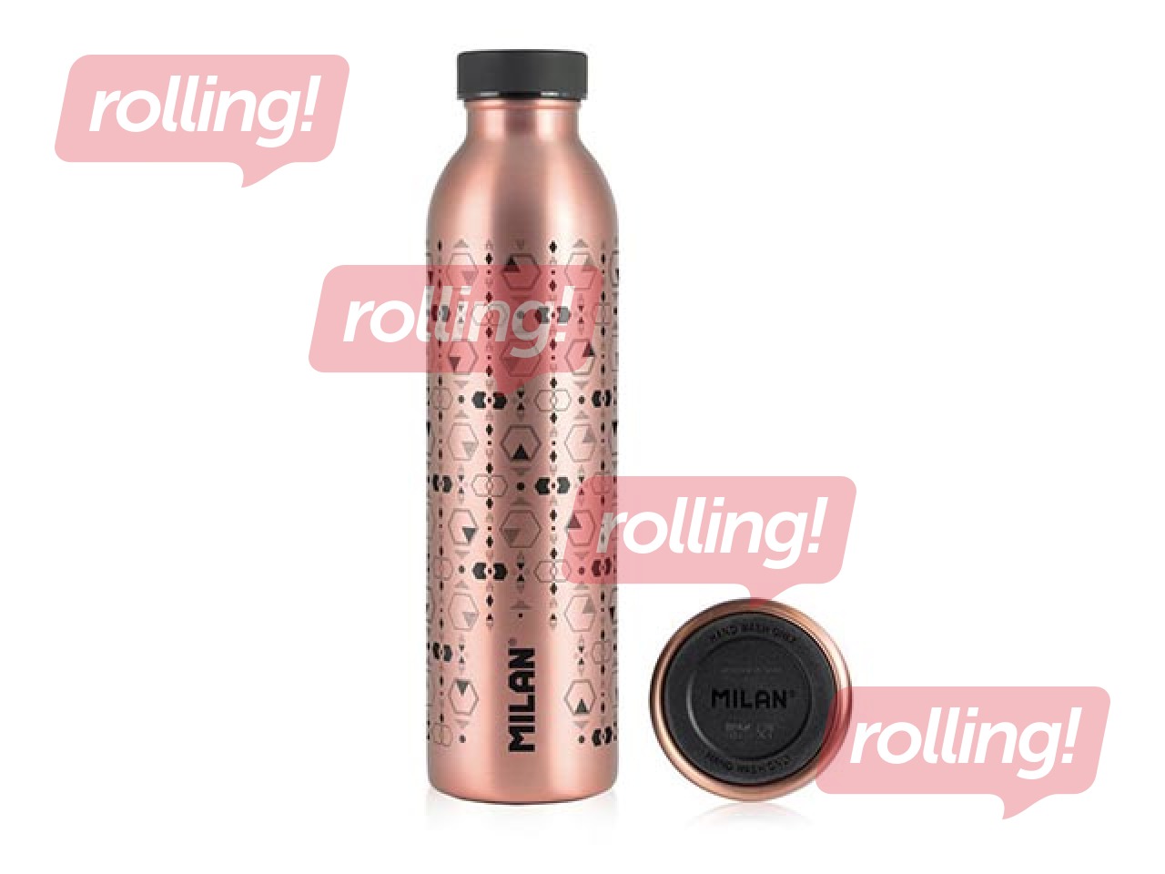 SALE Roostevabast terasest isotermiline pudel Milan Sunset, 591 ml