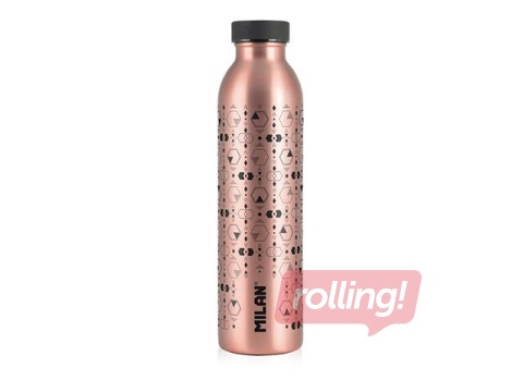 Ūdens pudele Milan Copper 591ml, nerūsējošā tērauda